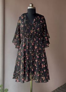 Floral Print Mini Dress