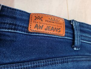 30 Rs Delivery Discount 🎉AW Navy Blue Jeans