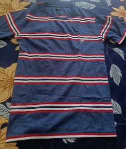 Blue Unisex M Size Tshirt