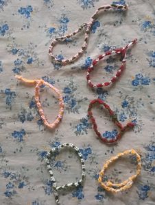 Cute Flower Handmade Bracelets