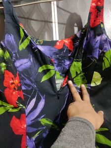 Black Floral Dress
