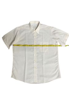 Men's White Short Sleeve Shirt