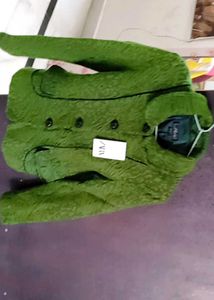 Zara Green Textured Blazer