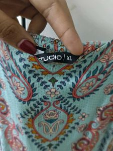 cute blue flowy dress