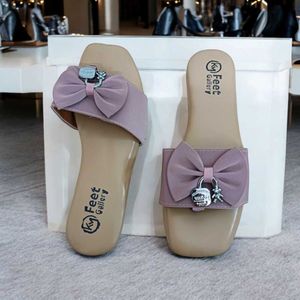 Cute Pink Bow Sandals