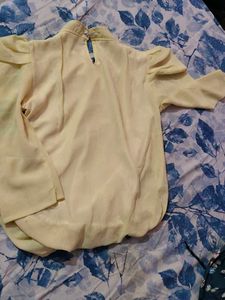 Vintage Yellow Blouse