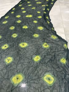 Green Printed Dupatta