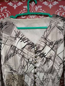 Stylish Printed Crop Top