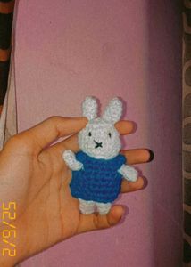 Crochet  2 Miffy ,1 Cat
