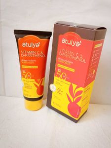 Atulya Vitamin C & D Panthelon Sunscreen