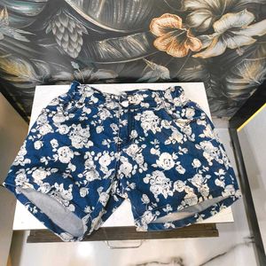 Vintage Floral Denim Shorts