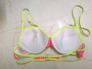 Color Block Bikini Top
