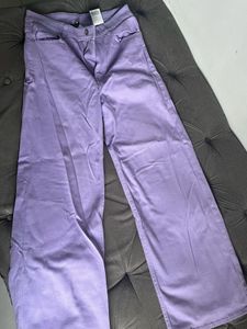 H&amp;M Wide Twill Trousers