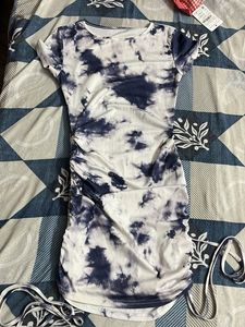 Tie-Dye Bodycon Dress