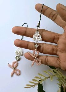 Coquette Bow Phone Charm (1pc)