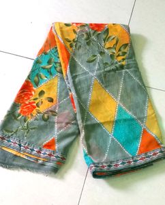 New Printed Saree
