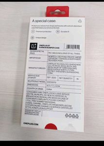 New One Plus Carbon Bumper Case
