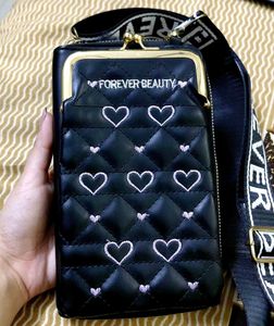 Forever Beauty Quilted Crossbody