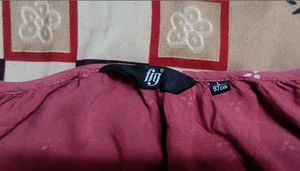 Fig Pink Printed Top