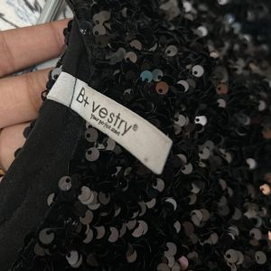 Black Sparkly Cocktail Dress