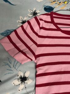 Striped Crop Top