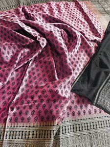 Pure Mulberry Silk Tanchoi Saree