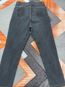 Unique Graphic Print Denim Jeans