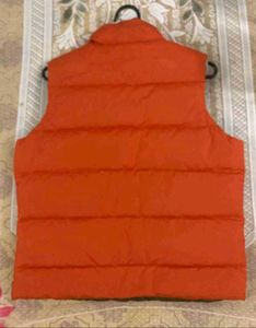 🐉 dual Olive &amp; tangerine Puffer Vest