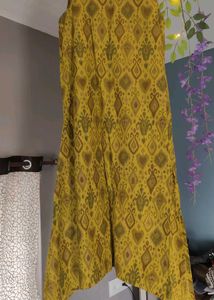 Avaasa Ikat Print Kurta