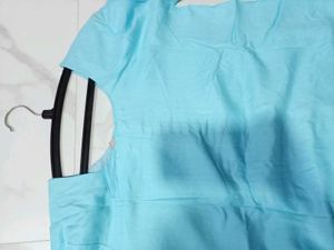 Elegant Sky Blue Kurta 3psc Set