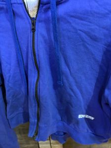 Blue Bonkers Zip-Up Hoodie