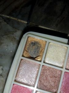Used Eyeshadow Palette