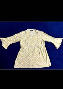 Floral Print Tunic Top