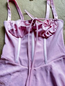 Newme Brand New Pink Corset Dress