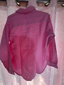 Pink Button-Down Shirt