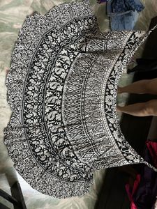 Printed Wrap Around Skirt
