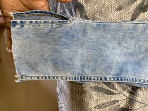 Light Wash Denim Jeans