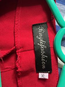 Women Formal Red Blazzer