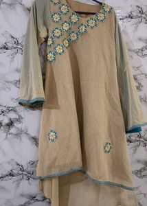 Beautiful Dress With Plazo