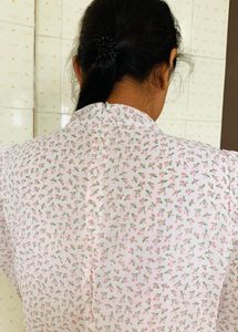 White Floral Top🌸