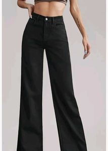 Black Wide Leg Jeans