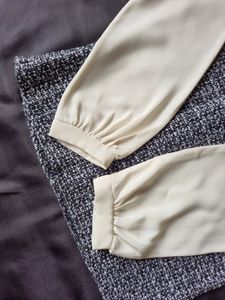 Korean Tweed Top