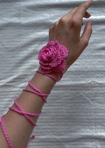 Crochet Choker/ Hair /Hand Accessory