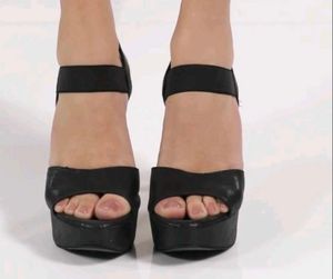 Black Platform Heels
