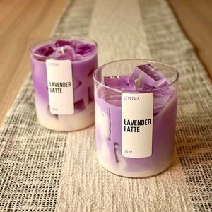 Lavender Latte Candle