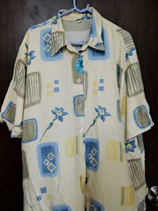 Floral Button-Down Shirt