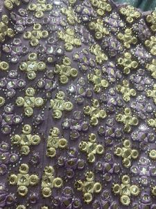 Elegant Purple Ethnic Gown