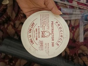 Natraj Drafter, chart holder, geometry set.