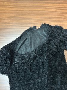 black fur soft top