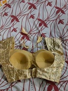 Golden Sequin Blouse